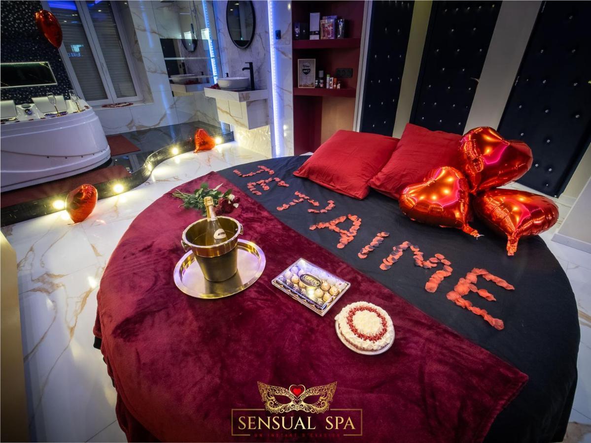 Sensual Spa- Love Room Jacuzzi Hammam Terrasse Nancy Esterno foto