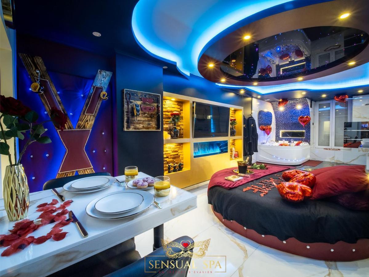 Sensual Spa- Love Room Jacuzzi Hammam Terrasse Nancy Esterno foto