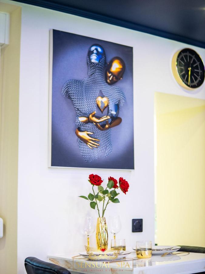 Sensual Spa- Love Room Jacuzzi Hammam Terrasse Nancy Esterno foto