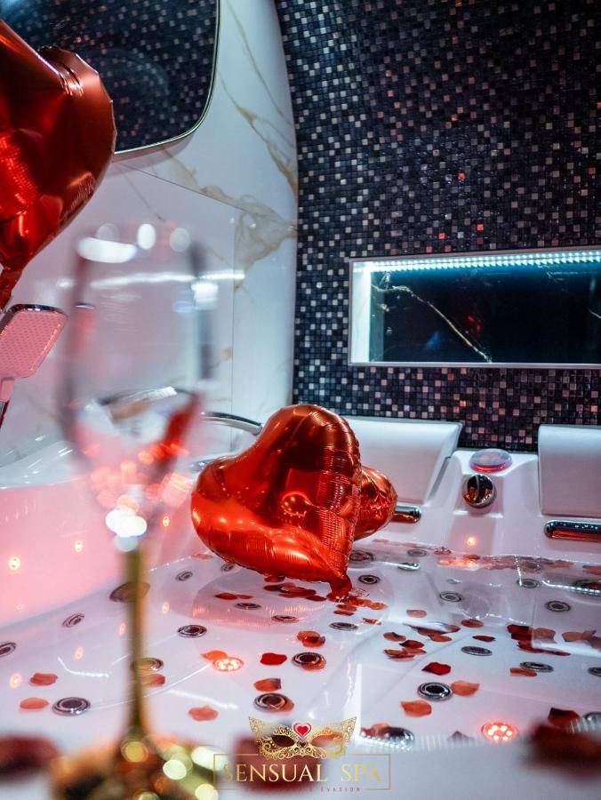 Sensual Spa- Love Room Jacuzzi Hammam Terrasse Nancy Esterno foto