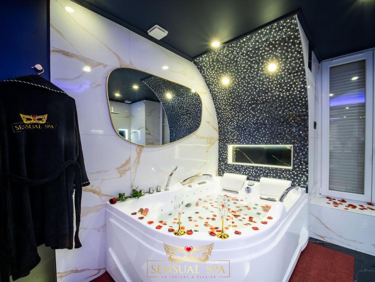 Sensual Spa- Love Room Jacuzzi Hammam Terrasse Nancy Esterno foto