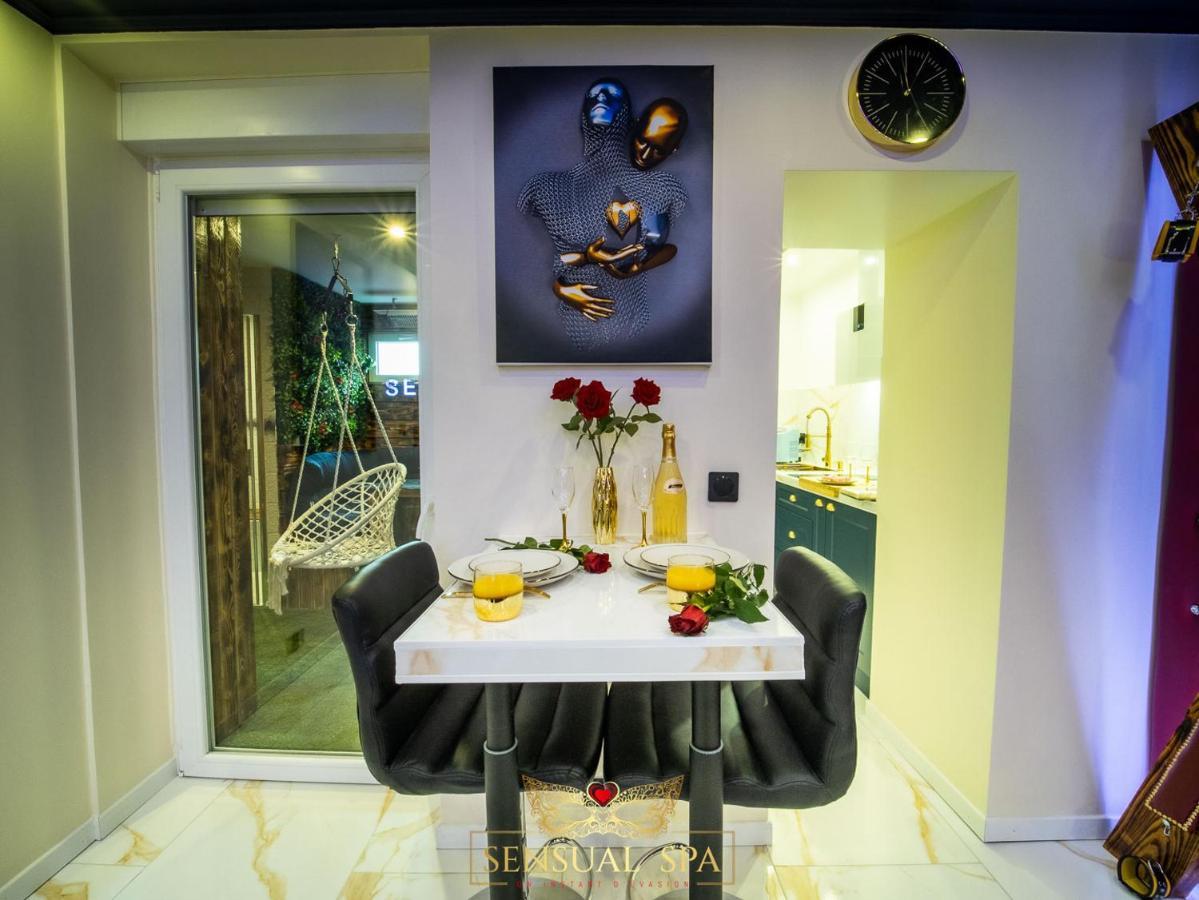 Sensual Spa- Love Room Jacuzzi Hammam Terrasse Nancy Esterno foto