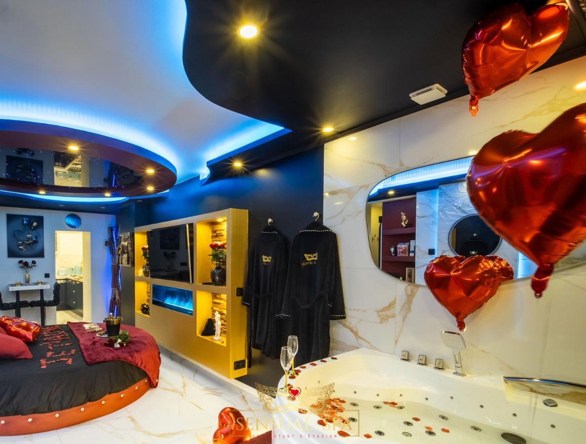 Sensual Spa- Love Room Jacuzzi Hammam Terrasse Nancy Esterno foto