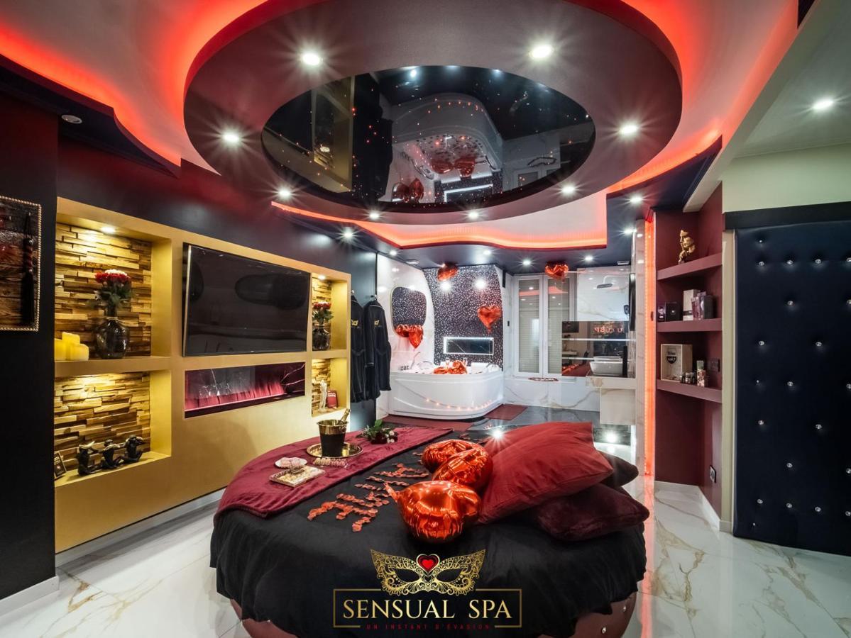 Sensual Spa- Love Room Jacuzzi Hammam Terrasse Nancy Esterno foto