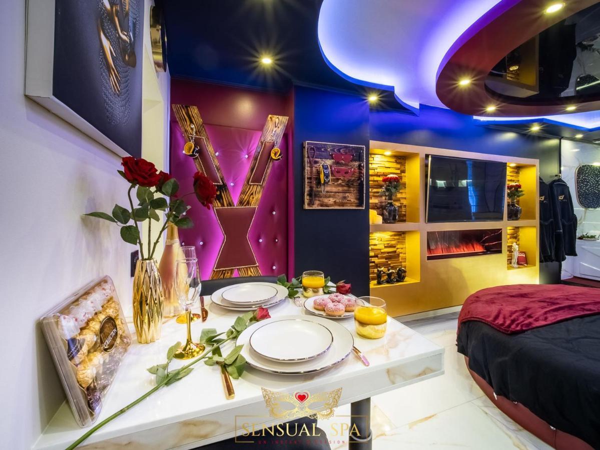 Sensual Spa- Love Room Jacuzzi Hammam Terrasse Nancy Esterno foto