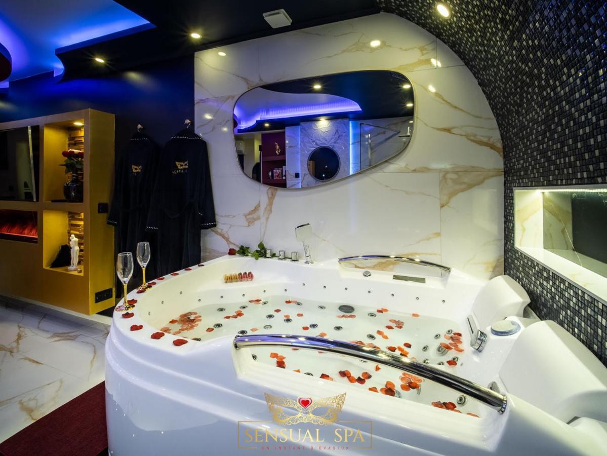 Sensual Spa- Love Room Jacuzzi Hammam Terrasse Nancy Esterno foto